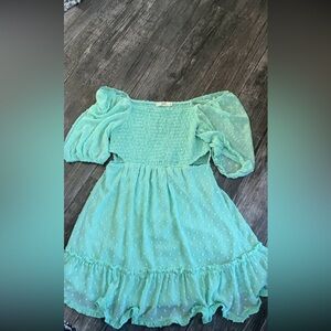 Adorable Mint Green  Dress
